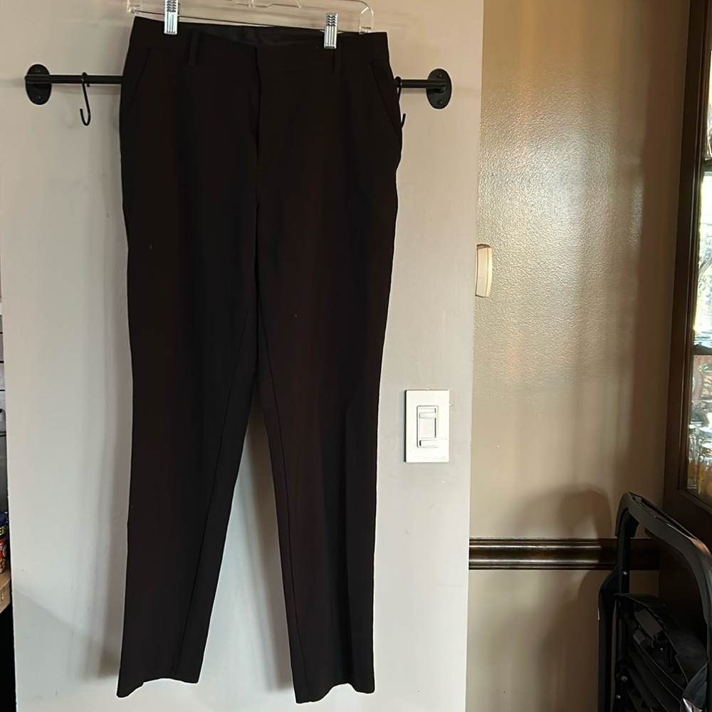 Youth Van Heusen Black dress slacks. Size 18.